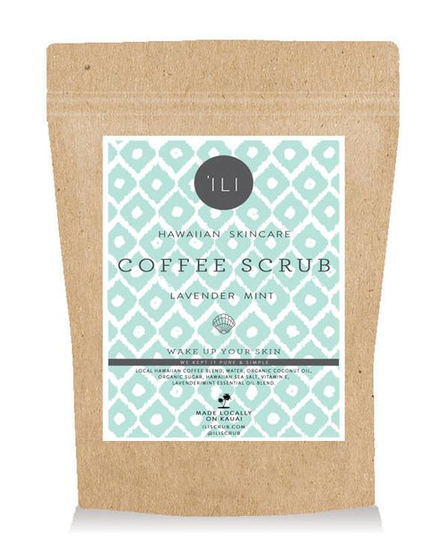 TRAVEL SIZE COFFEE SCRUB LAVENDER MINT