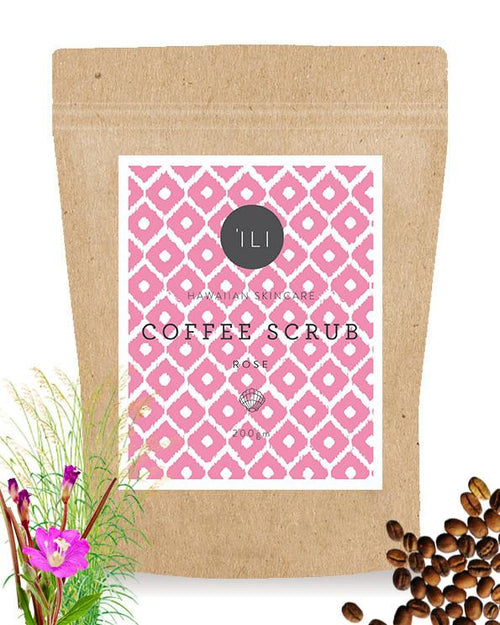 LARGE ROSE COFFEE SCRUB